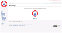 Desktop Screenshot of commons.wikivet.net